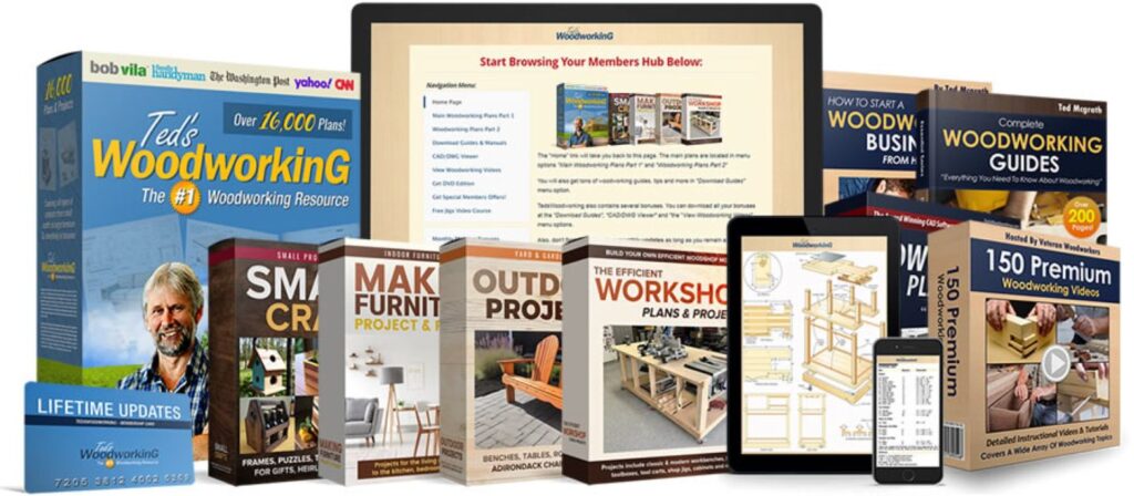 Teds woodworking-a complete guide for beginners and pros